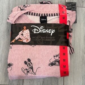 Disney Mickey and Minnie Blush Pajama Set